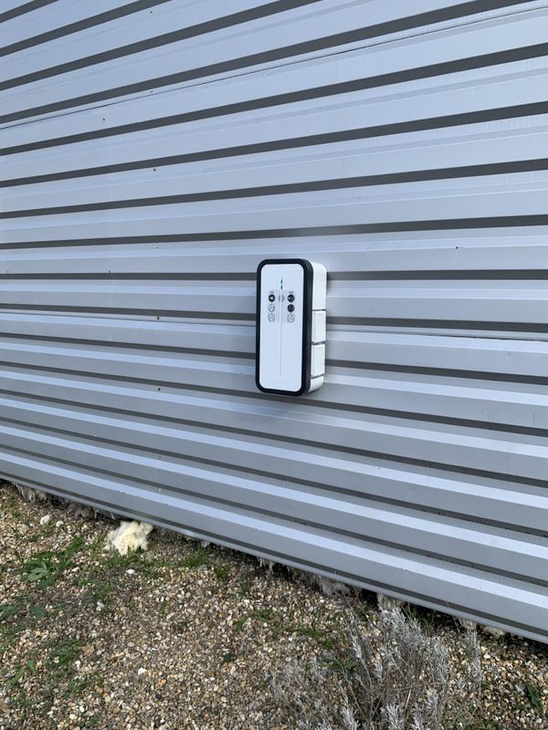 borne pour voiture électrique extérieur 